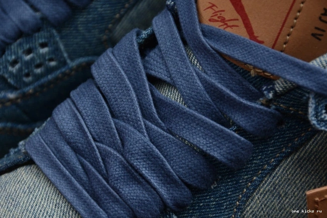 Rep Onekick Denim Jordan 4 Nike AO2571-401 Levi's Air x 0810